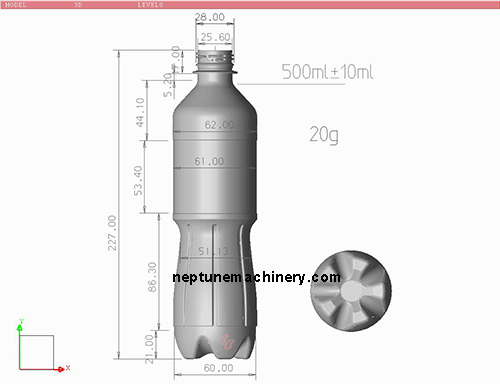 500ml carbon drink bottle design