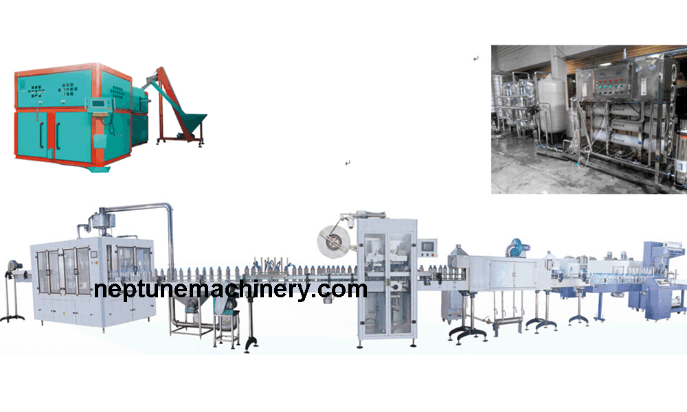 6000BPH water bottling line