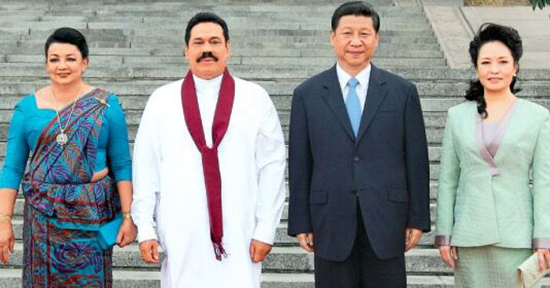 China President and Sri Lanka President