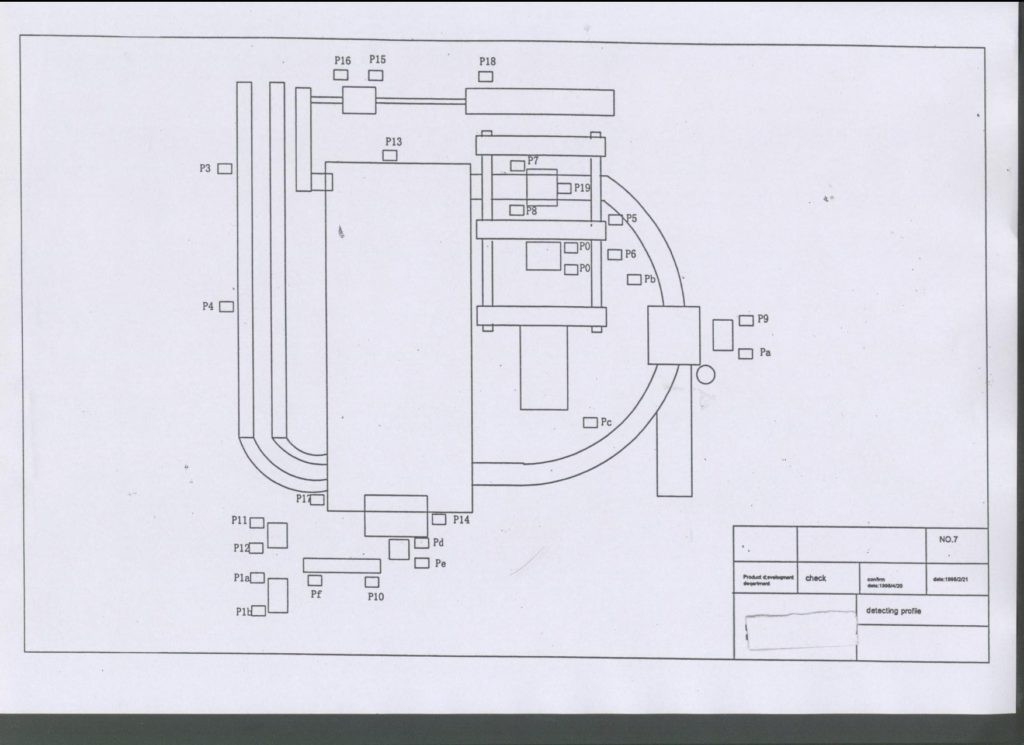 Original design of blow molding machine