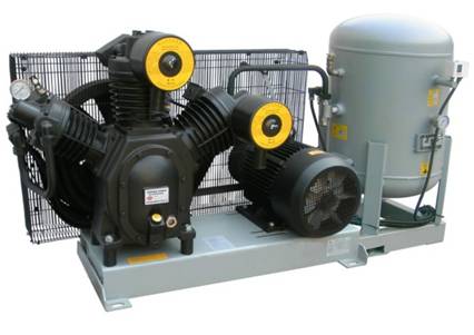 Semiautomatic Blow Molding Machine 1600BPH 2 air compressor
