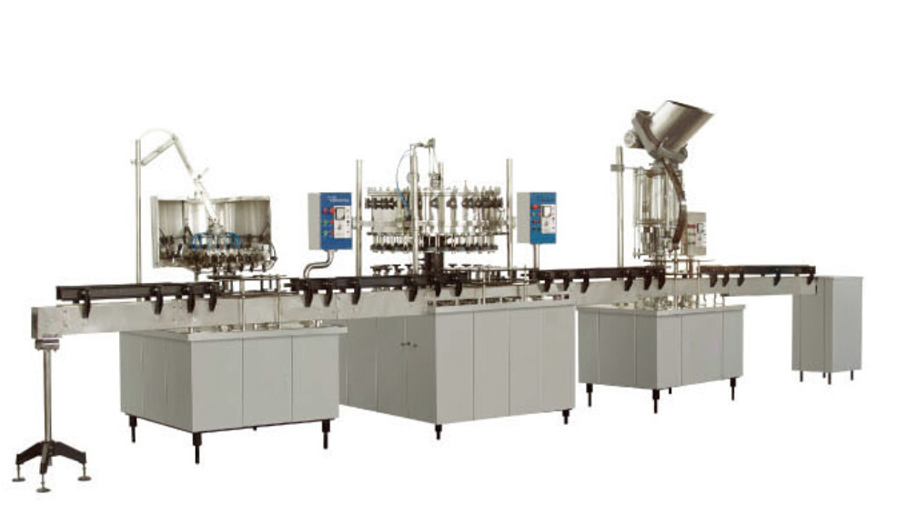 balance pressure automatic linear type carbon drink washing filling capping machine