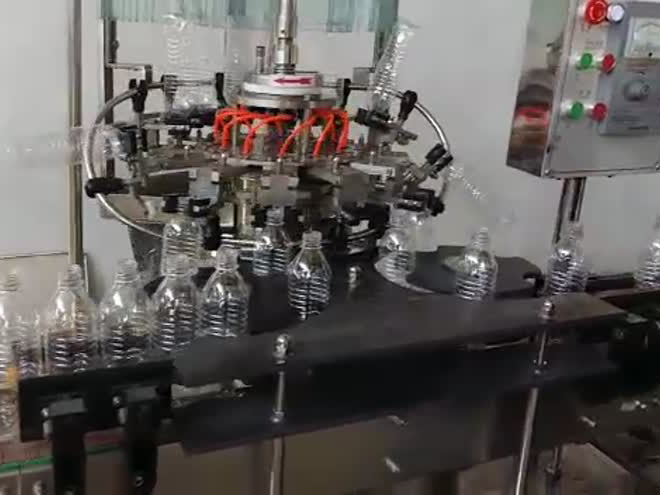 Water Bottling Machine Linear Type 2000BPH 3 bottle washing machine inline