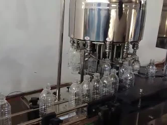 inline bottle water filling machine