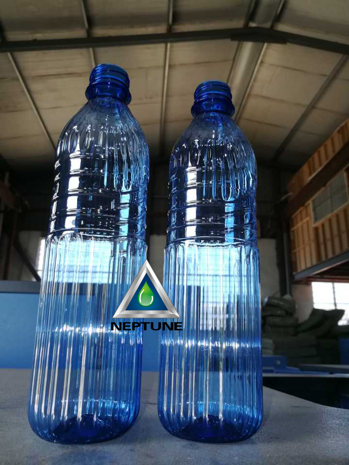 blue plastic pet mineral water bottle 1