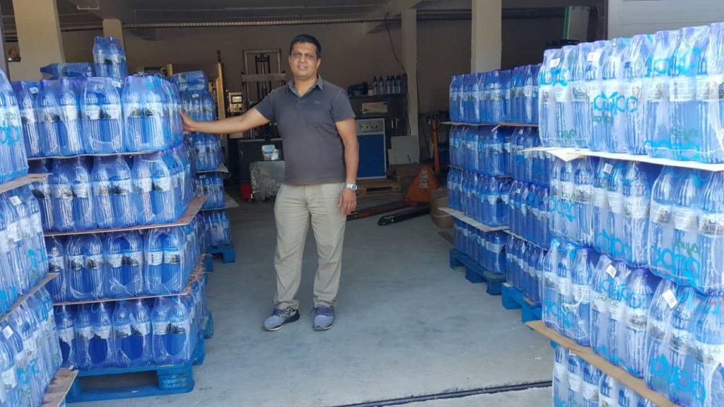 boss who own neptune water bottling plant great business