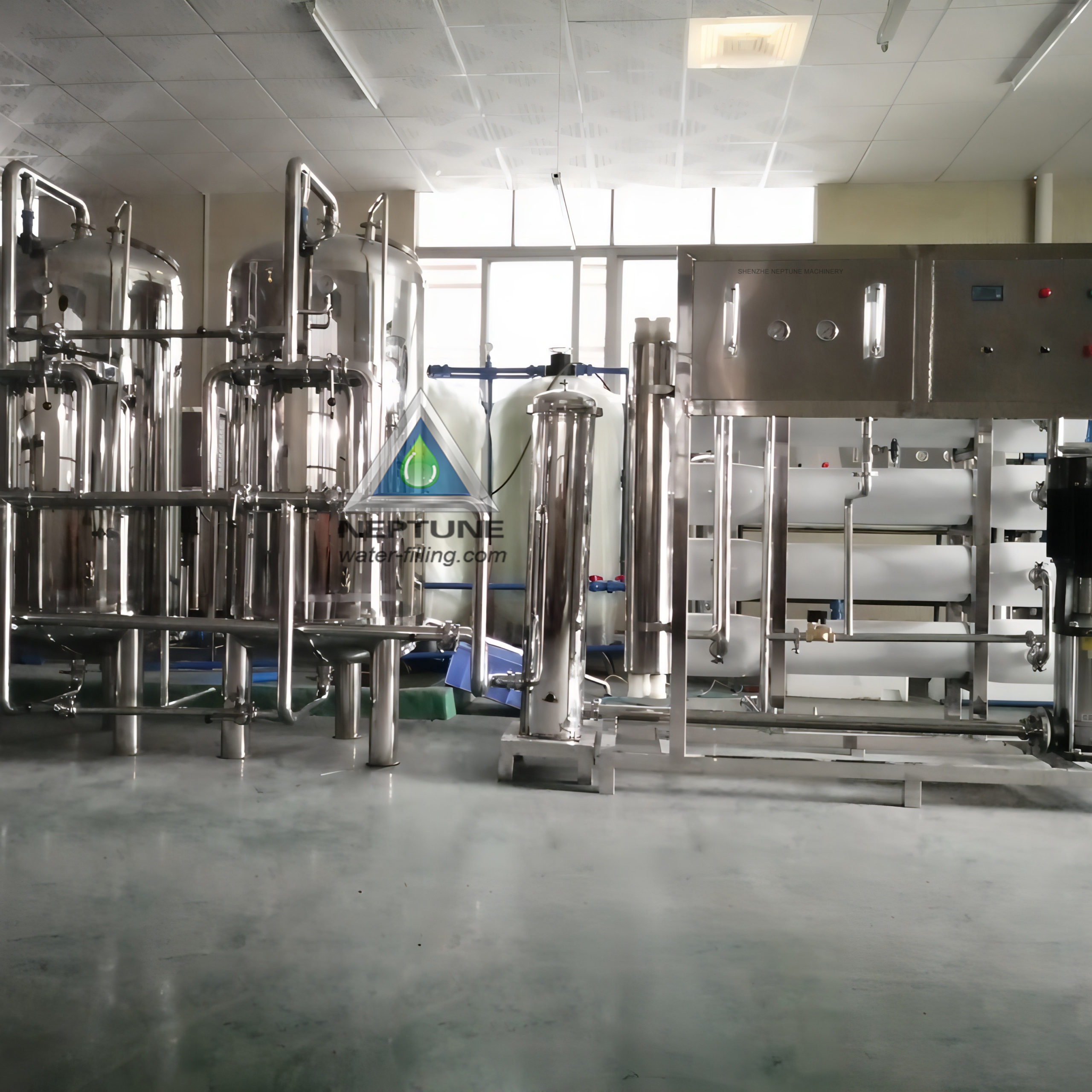Water Purification Machine for Water Bottling Plant