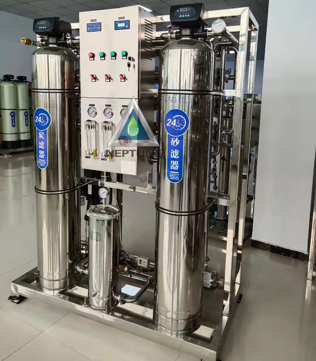 best 1000lph ro water purification plant