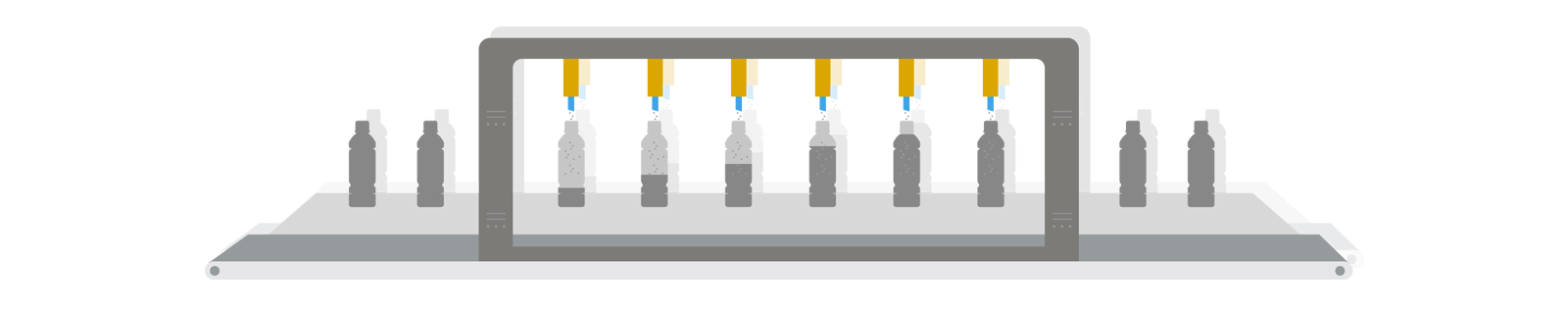 bottle water filling process