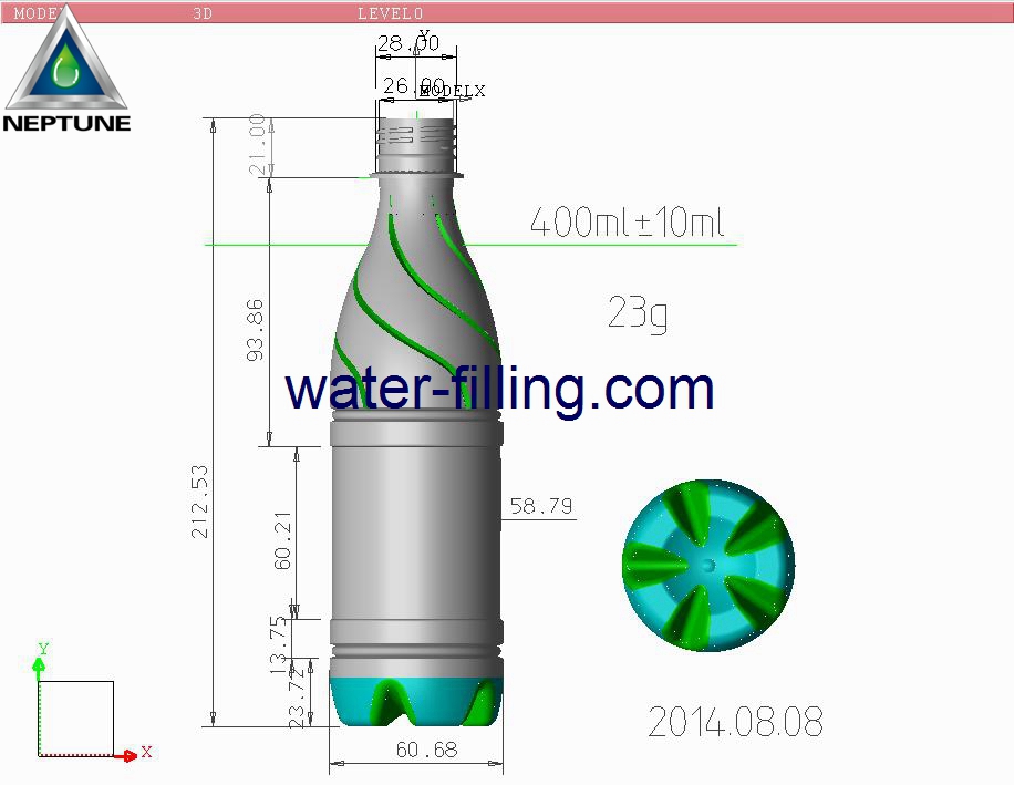 4000BPH PET Bottle Blow Molding Machine 7 33
